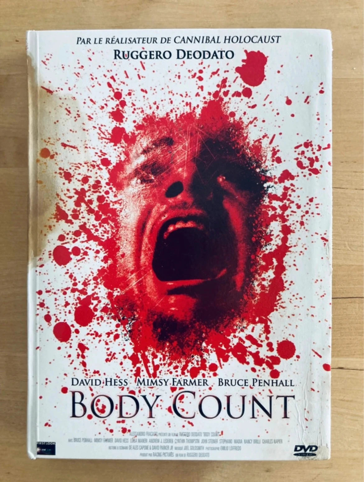 DVD Body Count de Ruggero Deodato.